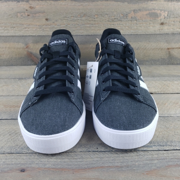 adidas Daily 3.0 Men's Skateboarding  Casual Shoes Washed Core Black White - Picture 5 of 11